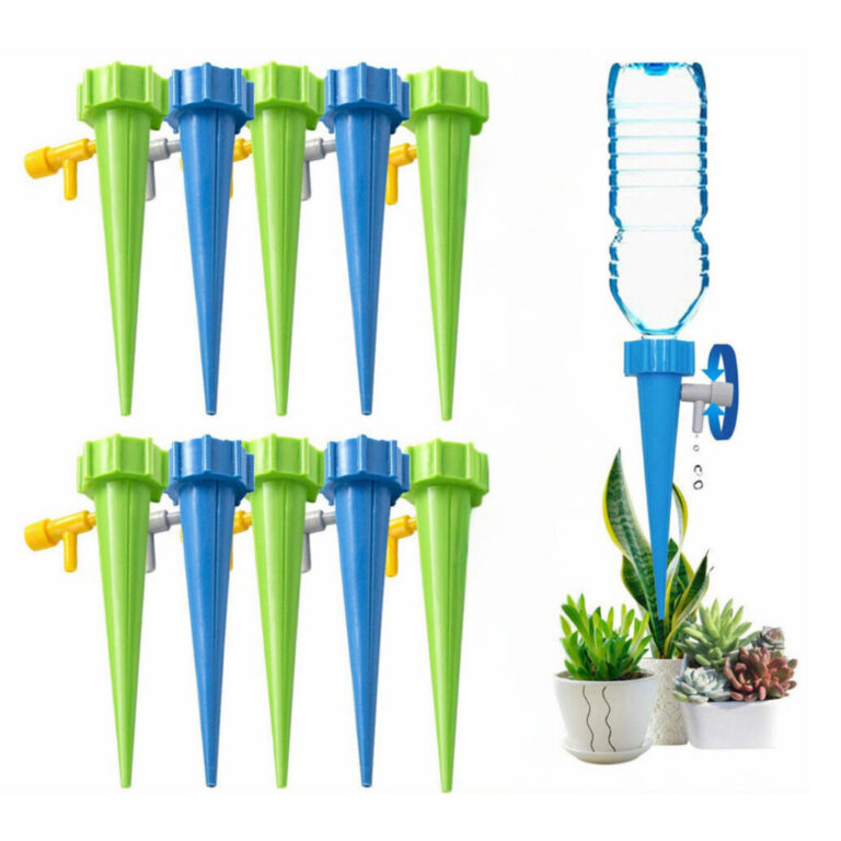 Achadinho do dia: Kit 10 Gotejadores Irrigadores de Plantas Jardim Garrafa Pet Dosador Vaso 1 gota por Minuto