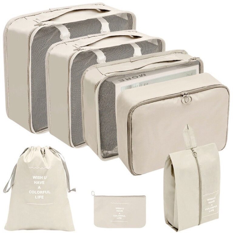 Achadinho do dia: Kit 7 Pecas Bolsa Organizadoras Para Mala Roupas Bagagem Viagem