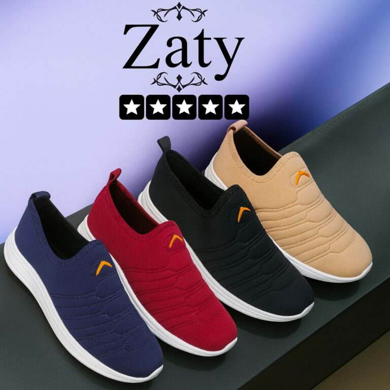 Achadinho do dia: Tênis Feminino calce facil Flexível Ortopédico Slip On Caminhada Unissex Antiderrapante
