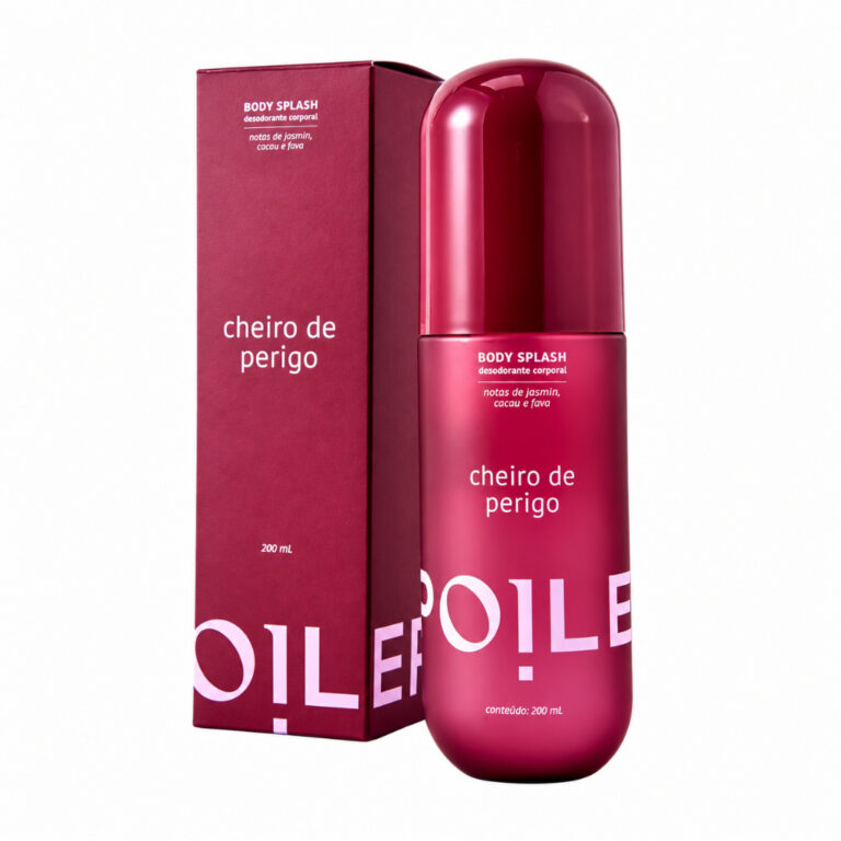 Achei na Shopee: Body Splash Cheiro de Perigo 200ml Spoiler Fragrância Feminina Perfumada Marcante para Dia e