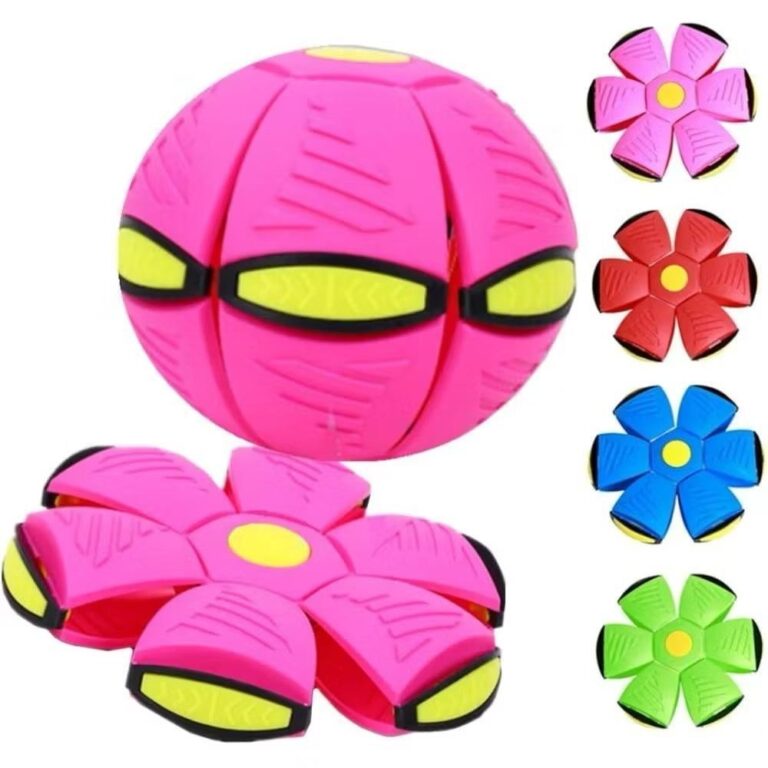 Achei na Shopee: Brinquedo Interativo Cachorro Bola Mágica Voadora LED