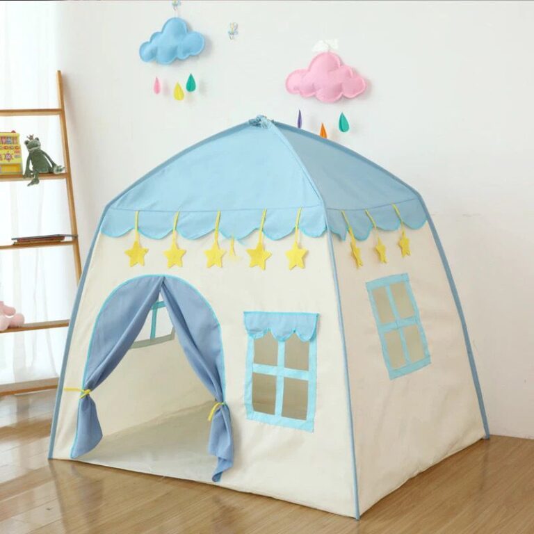 Olha esse achadinho de infantil e brinquedos: Barraca Infantil Menino azul foguete 1.3M cabana Menina princesa grande menor preco