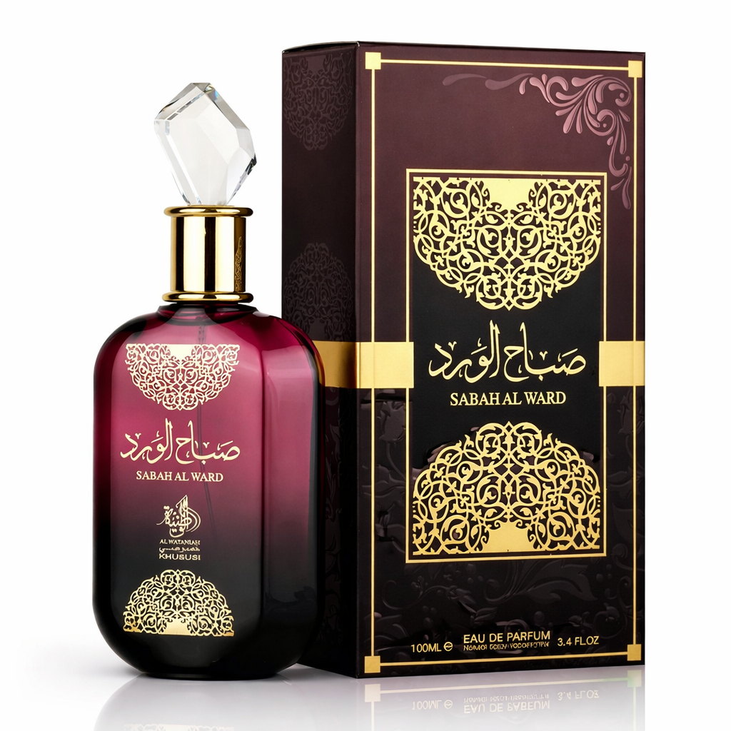 Perfume Árabe Sabah Al Ward Feminino Embalagem Vidro — achadinho de perfumes que vale a pena